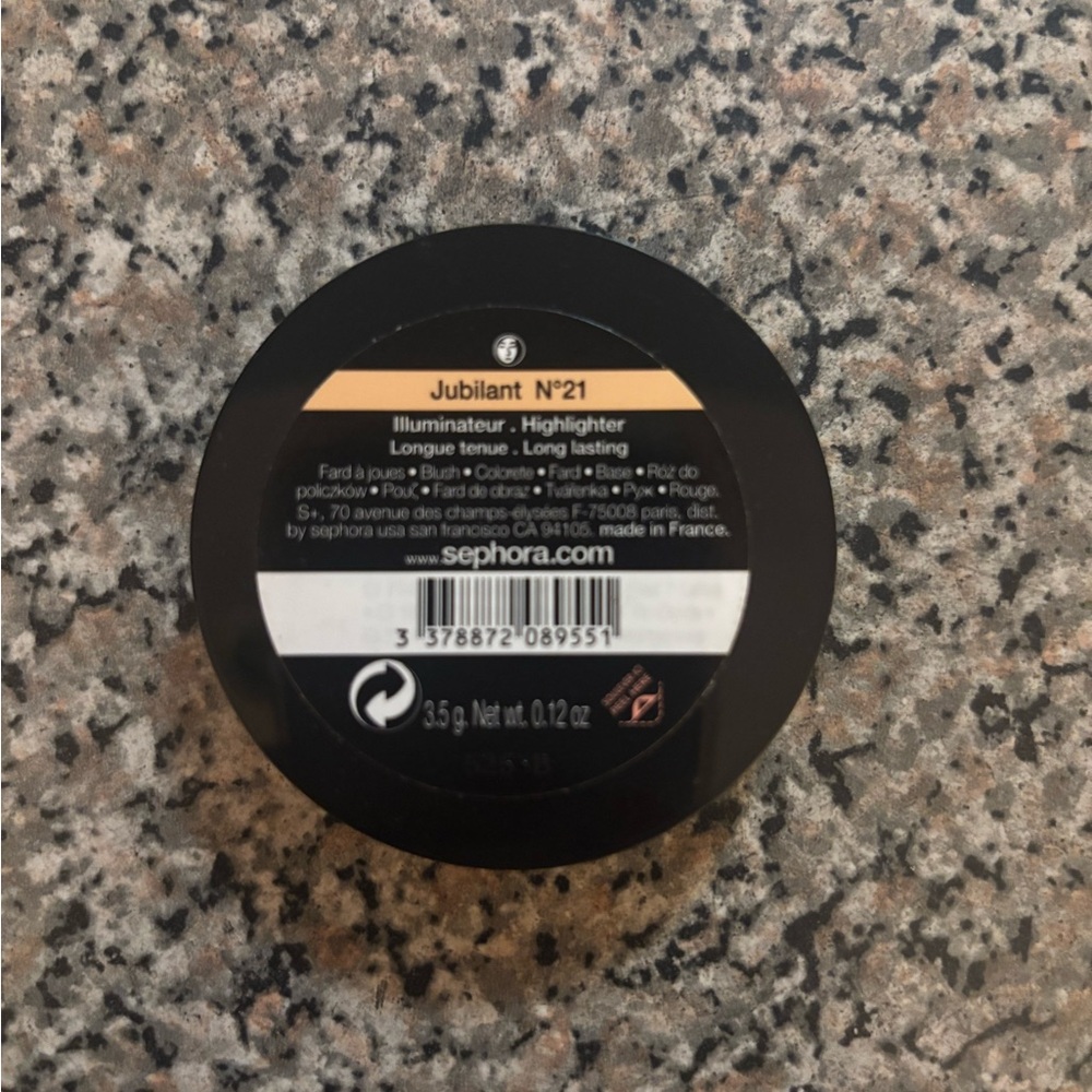 Sephora Illuminator Highlighter Jubilant N 21 NEW SEALED - Picture 2 of 2